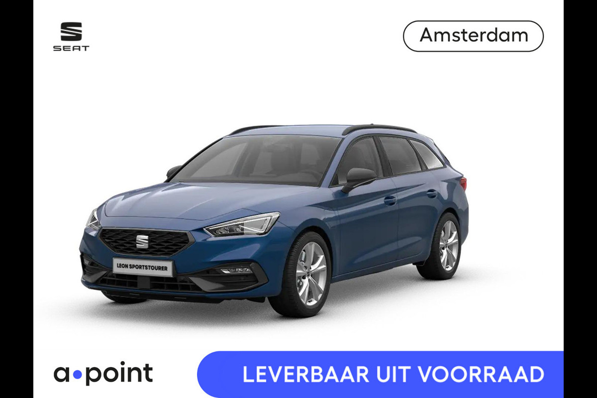 Seat Leon Sportstourer 1.5 TSI e-Hybrid FR Business | Safe & Driving Pack | Travel Assist | Verwarmbaar Stuurwiel | Trekhaak zwenkbaar (elektr. ontgrendeling)
