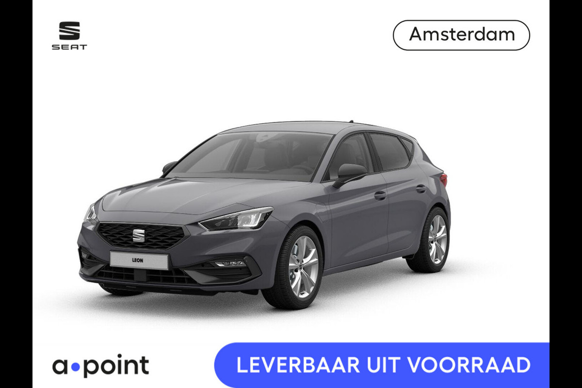 Seat Leon 1.5 TSI e-Hybrid FR Business | Technology Pack | Verwarmbare Sportstoelen vóór + Stuurwiel verwarming | Keyless Entry | Dodehoeksensor (Side Assist)