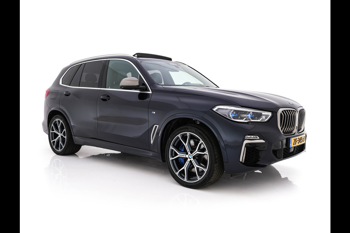 BMW X5 M50d M-Sportpack High Executive Aut. *PANO | HEAD-UP | LASER-LED | LEATHER | SOFT-CLOSE | ADAPTIVE-CRUISE | HARMAN/KARDON | BLIND-SPOT | MEMORY-PACK | TOP-VIEW | DIGI-COCKPIT | NAVI-FULLMAP | ECC | PDC | TOWBAR |