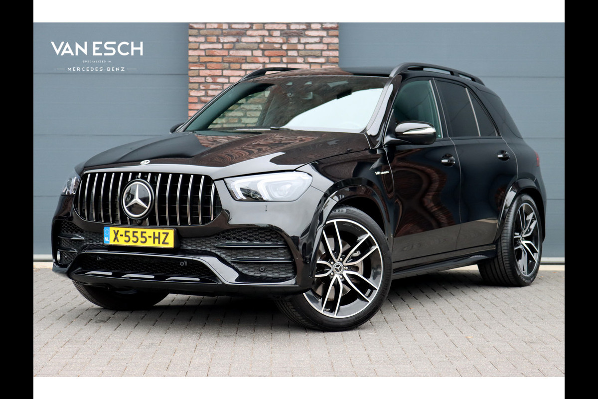 Mercedes-Benz GLE 580 V8 4MATIC AMG Line Aut9 | Luchtvering | Panoramadak | Surround Camera | Distronic+ | HUD | Night-pakket | Memory | Trekhaak | Nappa Leder |