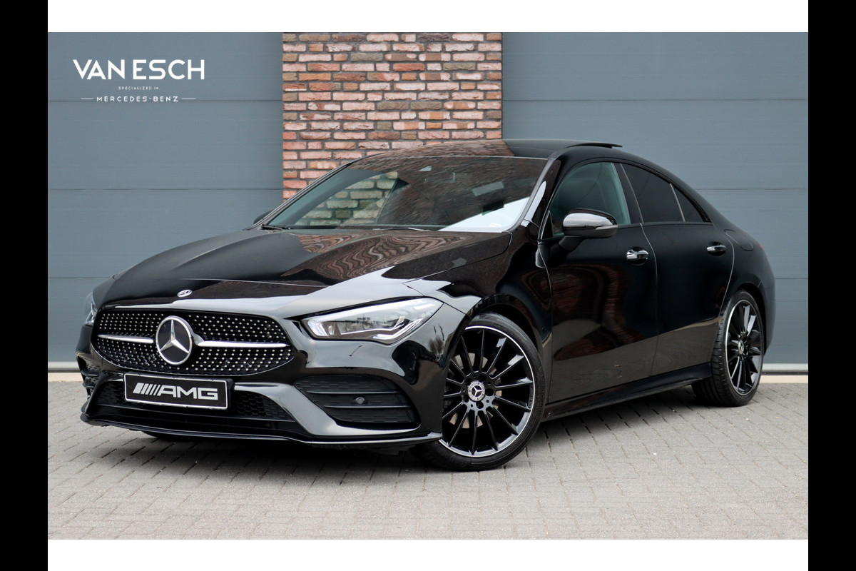 Mercedes-Benz CLA-Klasse 180 AMG Line | Panoramadak | Memory | Sfeerverlichting | Camera | Advanced Sound System | Keyless Go | Zitcomfortpakket | Cruise Control | Multibeam LED |