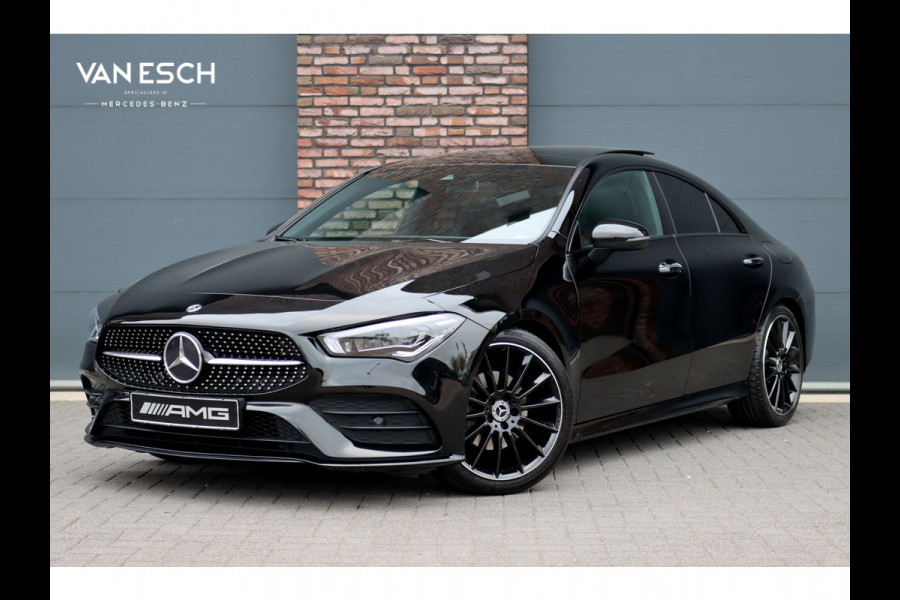 Mercedes-Benz CLA-Klasse 180 AMG Line | Panoramadak | Memory | Sfeerverlichting | Camera | Advanced Sound System | Keyless Go | Zitcomfortpakket | Cruise Control | Multibeam LED |