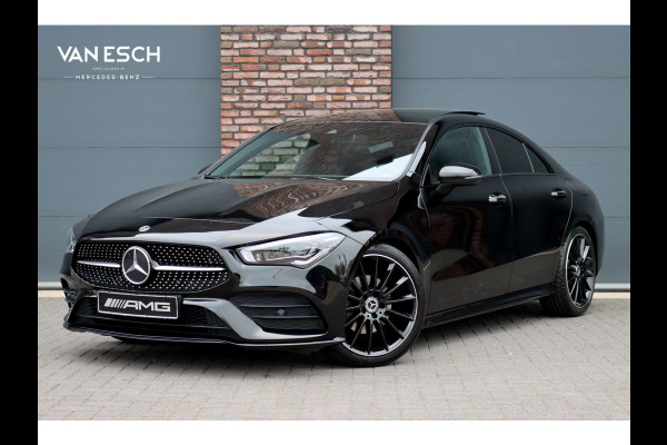 Mercedes-Benz CLA-Klasse 180 AMG Line | Panoramadak | Memory | Sfeerverlichting | Camera | Advanced Sound System | Keyless Go | Zitcomfortpakket | Cruise Control | Multibeam LED |