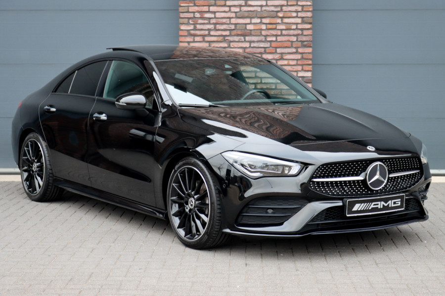 Mercedes-Benz CLA-Klasse 180 AMG Line | Panoramadak | Memory | Sfeerverlichting | Camera | Advanced Sound System | Keyless Go | Zitcomfortpakket | Cruise Control | Multibeam LED |