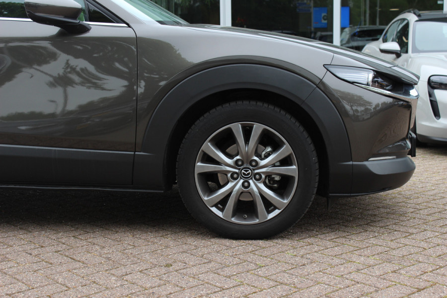 Mazda CX-30 2.0 e-SkyActiv-X M Hybrid Luxury / Trekhaak / Schuifdak / 360Camera / Head-up / Leder / 18'' / Navigatie / Stoelverwarming / DAB / ACC