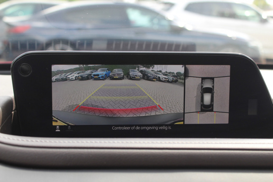 Mazda CX-30 2.0 e-SkyActiv-X M Hybrid Luxury / Trekhaak / Schuifdak / 360Camera / Head-up / Leder / 18'' / Navigatie / Stoelverwarming / DAB / ACC