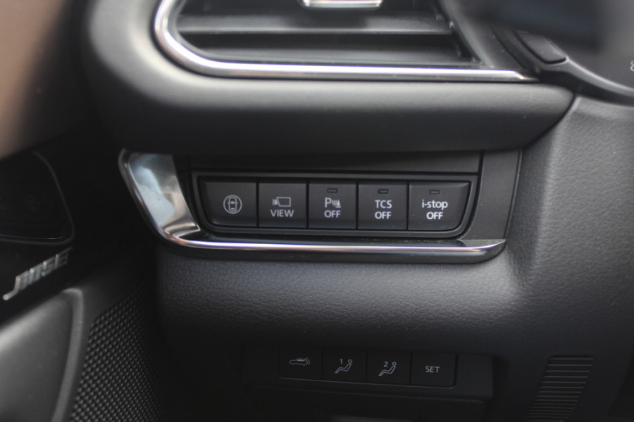 Mazda CX-30 2.0 e-SkyActiv-X M Hybrid Luxury / Trekhaak / Schuifdak / 360Camera / Head-up / Leder / 18'' / Navigatie / Stoelverwarming / DAB / ACC