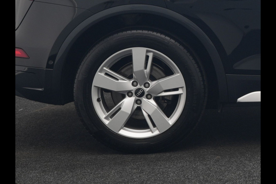 Audi Q5 50 TFSI e S Line FACELIFT PHEV 300pk Dealer O.H. | Luchtvering | Adaptive Cruise | Matrix Led | 360 Camera | Sportstoelen Verwarmd | Sfeerverlichting | Blis | Park Assist | Navigatie | DAB | Standkachel | Plug In Hybrid |