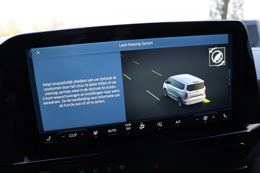 Ford Transit Custom 320 2.0 TDCI 170 PK L2H1 Limited DC | Dubbel Cabine | ACC | Blind Spot | Navigatie | Camera | CarPlay | Lane Assist | Trekhaak | BPM VRIJ | Verlengde fabrieksgarantie tot 12-2029 | 5-Zitter | AV Edition