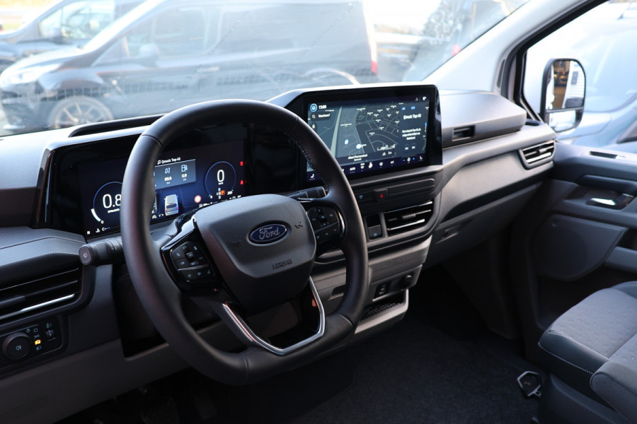Ford Transit Custom 320 2.0 TDCI 170 PK L2H1 Limited DC | Dubbel Cabine | ACC | Blind Spot | Navigatie | Camera | CarPlay | Lane Assist | Trekhaak | BPM VRIJ | Verlengde fabrieksgarantie tot 12-2029 | 5-Zitter | AV Edition