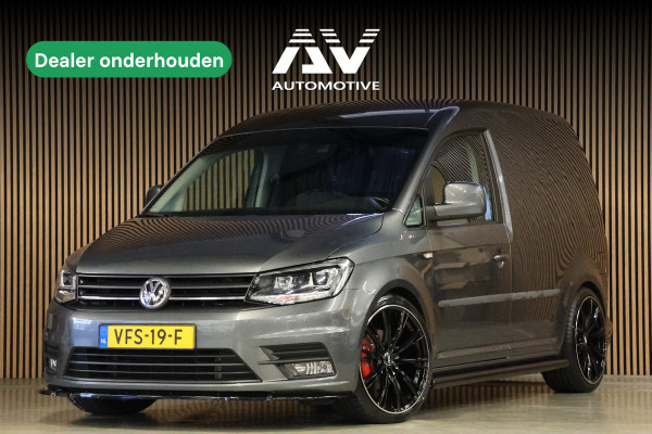 Volkswagen Caddy 2.0 TDI Exclusive 185 PK | Bi-Xenon | ACC | CarPlay | Navigatie | PDC | MF Stuur | Trekhaak | Nieuwe APK | Alarm | Schroefset | Spoilerkit | Dealer onderhouden