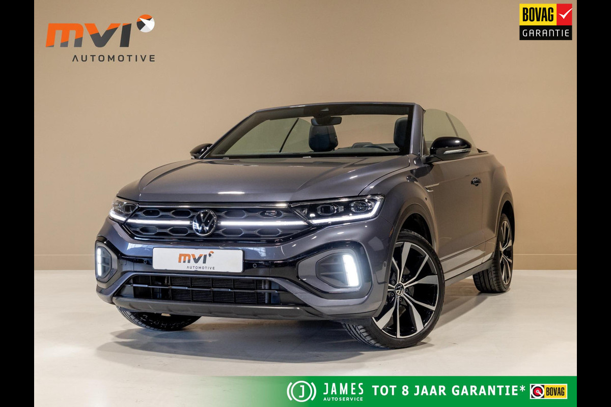 Volkswagen T-Roc Cabrio 1.5 TSI 3x R-Line / 150pk / Beats / Leder / Stoel en stuur verwarming /