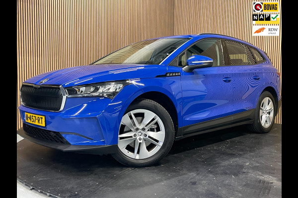 Škoda ENYAQ iV 60|86% SOH|1/2 LEDER|APPLE CARPLAY|ANDROID AUTO|NAVIGATIE|CLIMATE, CRUISE CONTROL|NL-AUTO|NAP|1e EIG|INCL. BTW|