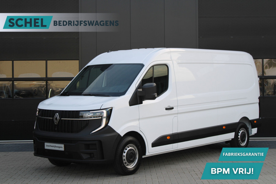 Renault Master E-Tech T35 L3H2 Advance long range 87 kWh 143pk - Camera - Voorruit verwarming - Cruise - LED - Carplay/Android - Rijklaar