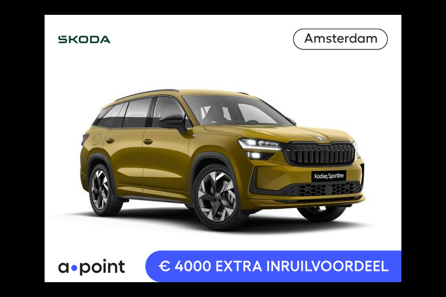Škoda Kodiaq 1.5 TSI PHEV Sportline Business | Panoramadak | Trekhaak | Light & View | Adaptief onderstel | Canton Sound |