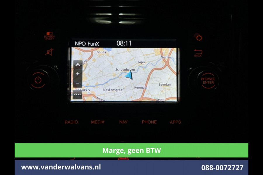 Fiat Doblò Cargo 1.6 MJ**MARGE, Geen BTW** 105pk L2H1 Maxi SX Euro6 Airco | Navigatie | Lichtmetalen Velgen Trekhaak, Parkeersensoren