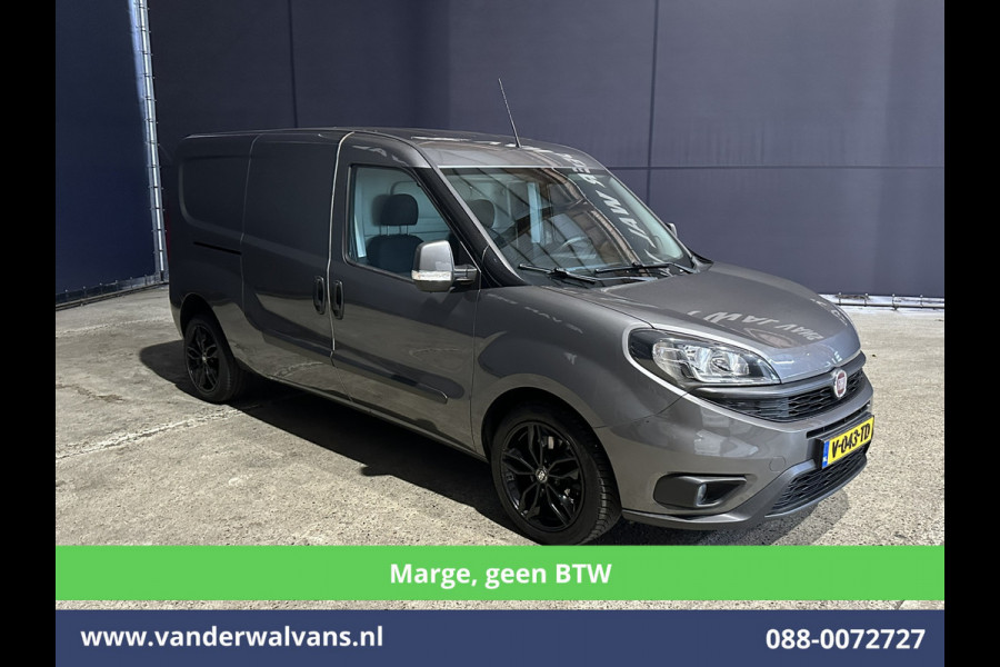 Fiat Doblò Cargo 1.6 MJ**MARGE, Geen BTW** 105pk L2H1 Maxi SX Euro6 Airco | Navigatie | Lichtmetalen Velgen Trekhaak, Parkeersensoren