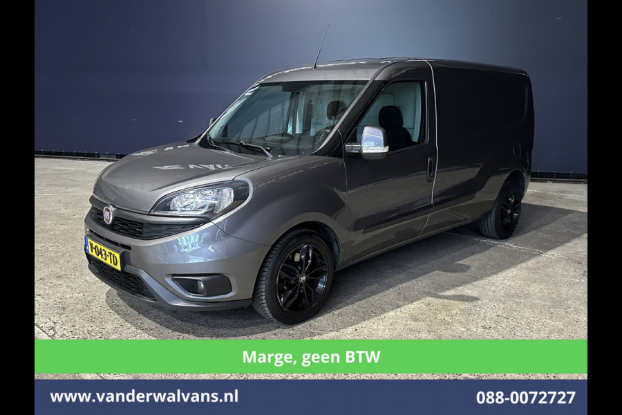 Fiat Doblò Cargo 1.6 MJ**MARGE, Geen BTW** 105pk L2H1 Maxi SX Euro6 Airco | Navigatie | Lichtmetalen Velgen Trekhaak, Parkeersensoren