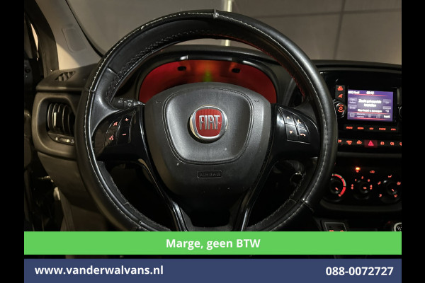 Fiat Doblò Cargo 1.6 MJ**MARGE, Geen BTW** 105pk L2H1 Maxi SX Euro6 Airco | Navigatie | Lichtmetalen Velgen Trekhaak, Parkeersensoren