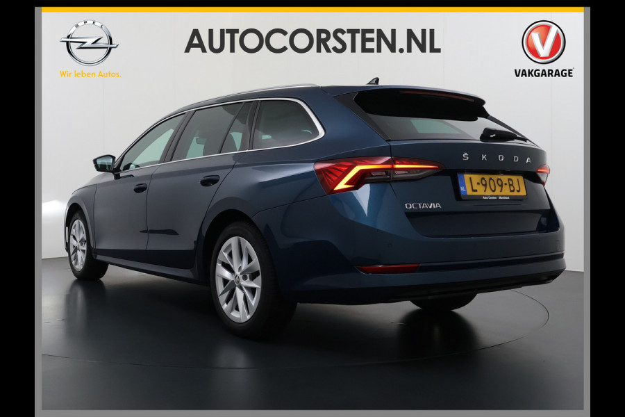 Škoda Octavia Combi 1.0TSI Pano.dak Trekhaak Adap.Cruise Stoelverwarming Navi Ecc Camera Apple Carplay Android Auto Pdc Business Edition Plus Keyless Elek.Achterklep DAB Lmv 17" Led P-Assist Virtual Cockpit Dealeronderhouden 1.300KG Trekgewicht Origineel Nederlandse Auto