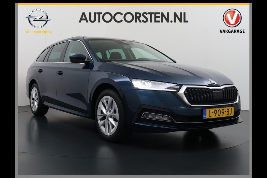 Škoda Octavia Combi 1.0TSI Pano.dak Trekhaak Adap.Cruise Stoelverwarming Navi Ecc Camera Apple Carplay Android Auto Pdc Business Edition Plus Keyless Elek.Achterklep DAB Lmv 17" Led P-Assist Virtual Cockpit Dealeronderhouden 1.300KG Trekgewicht Origineel Nederlandse Auto