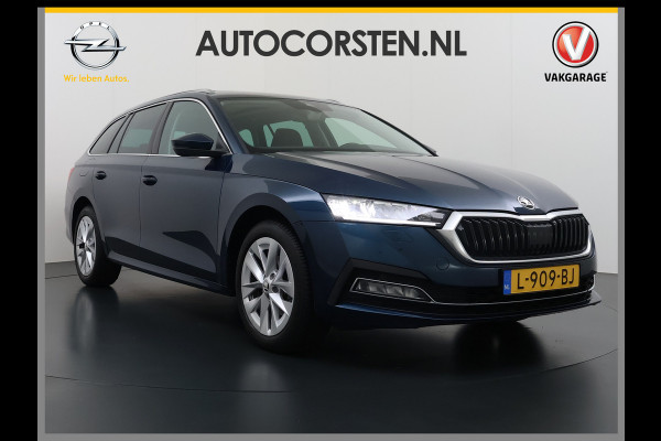 Škoda Octavia Combi 1.0TSI Pano.dak Trekhaak Adap.Cruise Stoelverwarming Navi Ecc Camera Apple Carplay Android Auto Pdc Business Edition Plus Keyless Elek.Achterklep DAB Lmv 17" Led P-Assist Virtual Cockpit Dealeronderhouden 1.300KG Trekgewicht Origineel Nederlandse Auto