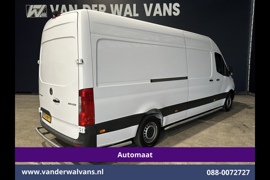 Mercedes-Benz Sprinter 315 CDI 150pk 9G-Tronic Automaat L3H2 *Post NL inrichting* Euro6 Airco | Camera | Apple Carplay | Cruisecontrol Android Auto, Trekhaak, Sidebars, Chauffeursstoel, Bijrijdersbank