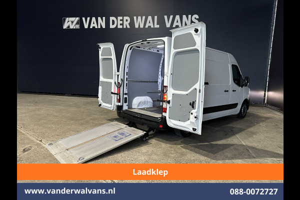 Renault Master 2.3 dCi 150pk L2H2 Laadklep Euro6 Airco | 2x zijdeur | Camera | Navigatie | LED | Cruisecontrol Parkeersensoren, Bijrijdersbank