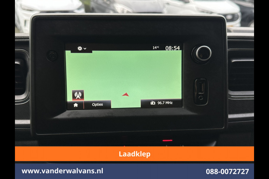 Renault Master 2.3 dCi 150pk L2H2 Laadklep Euro6 Airco | 2x zijdeur | Camera | Navigatie | LED | Cruisecontrol Parkeersensoren, Bijrijdersbank