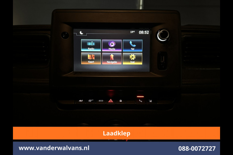 Renault Master 2.3 dCi 150pk L2H2 Laadklep Euro6 Airco | 2x zijdeur | Camera | Navigatie | LED | Cruisecontrol Parkeersensoren, Bijrijdersbank