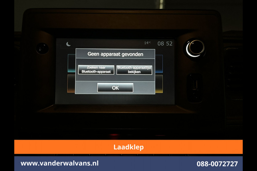 Renault Master 2.3 dCi 150pk L2H2 Laadklep Euro6 Airco | 2x zijdeur | Camera | Navigatie | LED | Cruisecontrol Parkeersensoren, Bijrijdersbank
