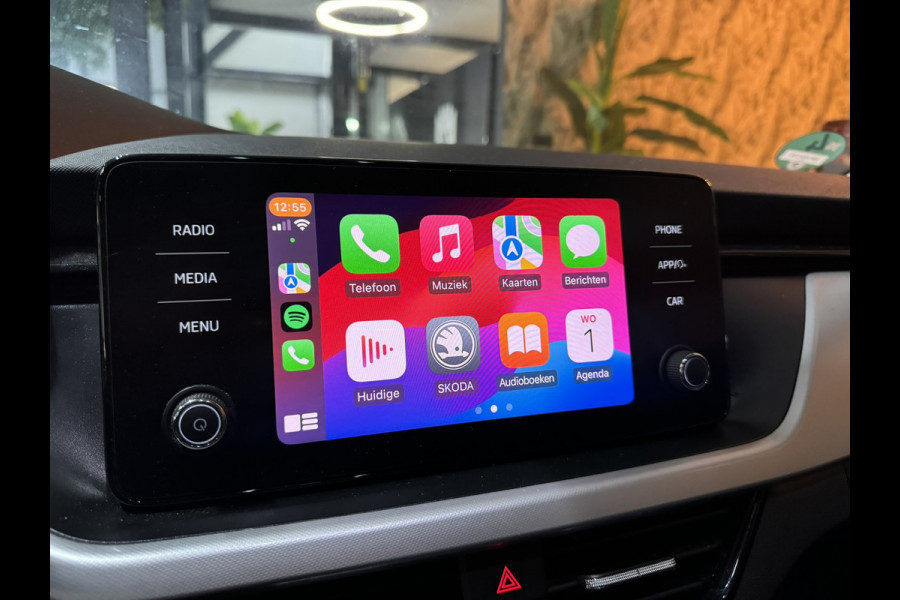 Škoda Kamiq 1.0 TSI Style Garantie Carplay StoelVW Lane Ass Front Ass DAB Cruise Clima Navi LED Rijklaar