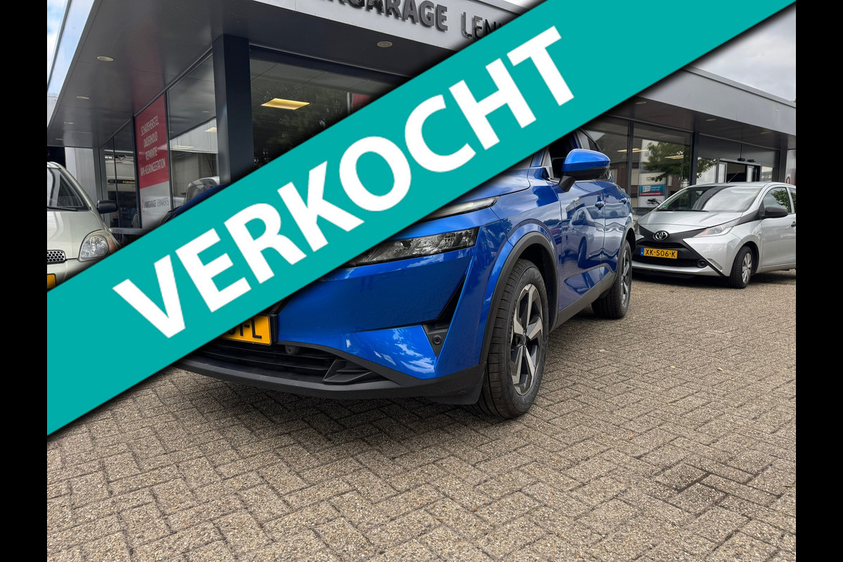 Nissan QASHQAI 1.3 MHEV Business Design, camera v-a, navi, gl dak, ect. Rijklaarprijs