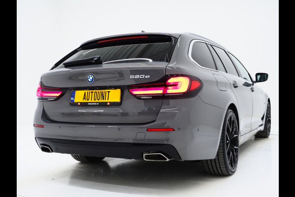 BMW 5 Serie Touring 520e | LED Grille | Keyless | Leder | Sfeerlicht | Camera | Memory | Cruise | Carplay