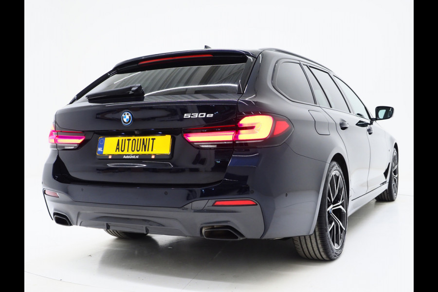 BMW 5 Serie Touring 530e M Sport Shadow Line | Panoramadak | LED Grille | Harman/Kardon | Leder | HUD | 360 | LaserLED | Carplay