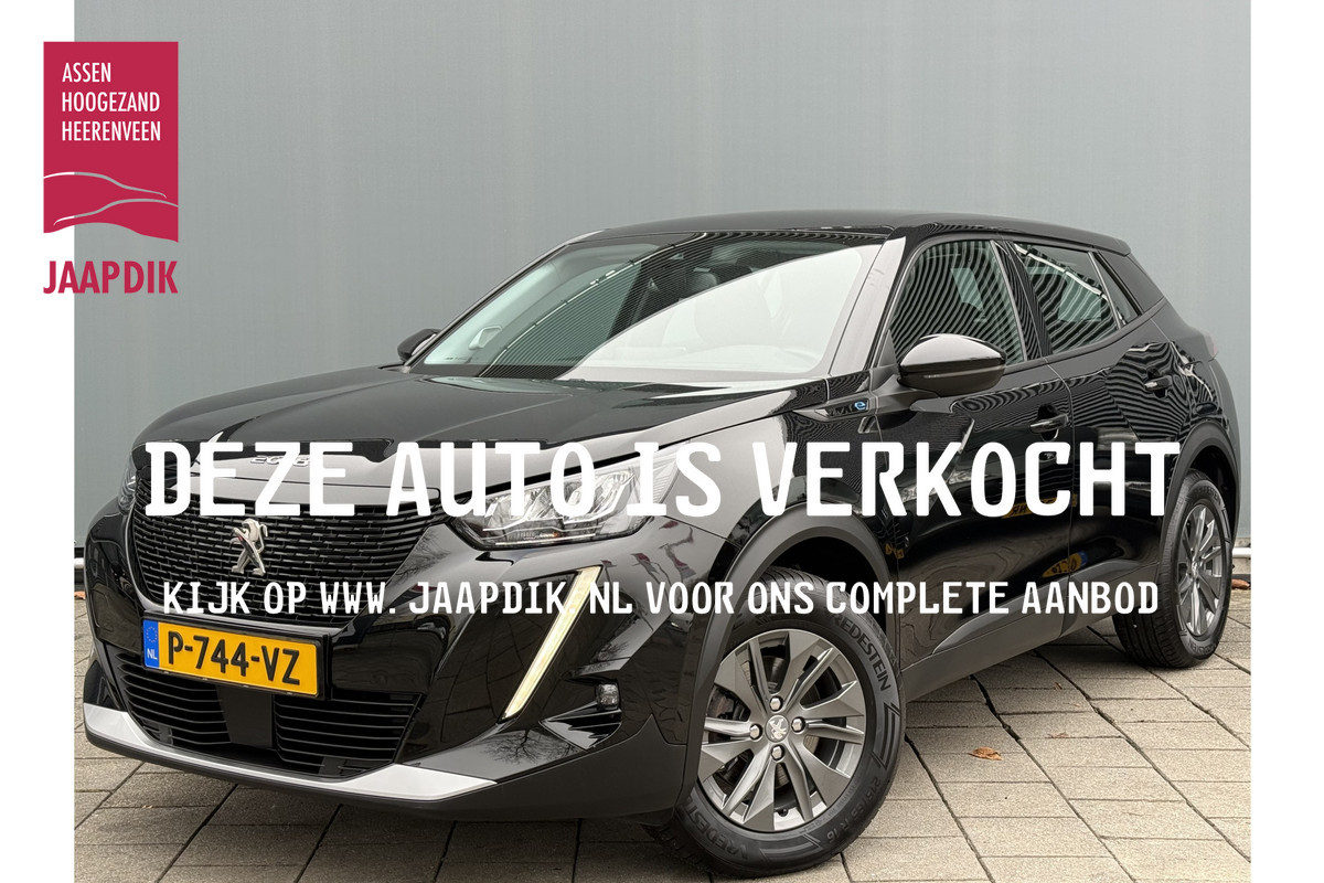 Peugeot e-2008 BWJ 2022 | 136PK EV Active SOH90% Pack 50 kWh | CLIMA | CAMERA | CARPLAY | NAVI | CRUISE | LMV |