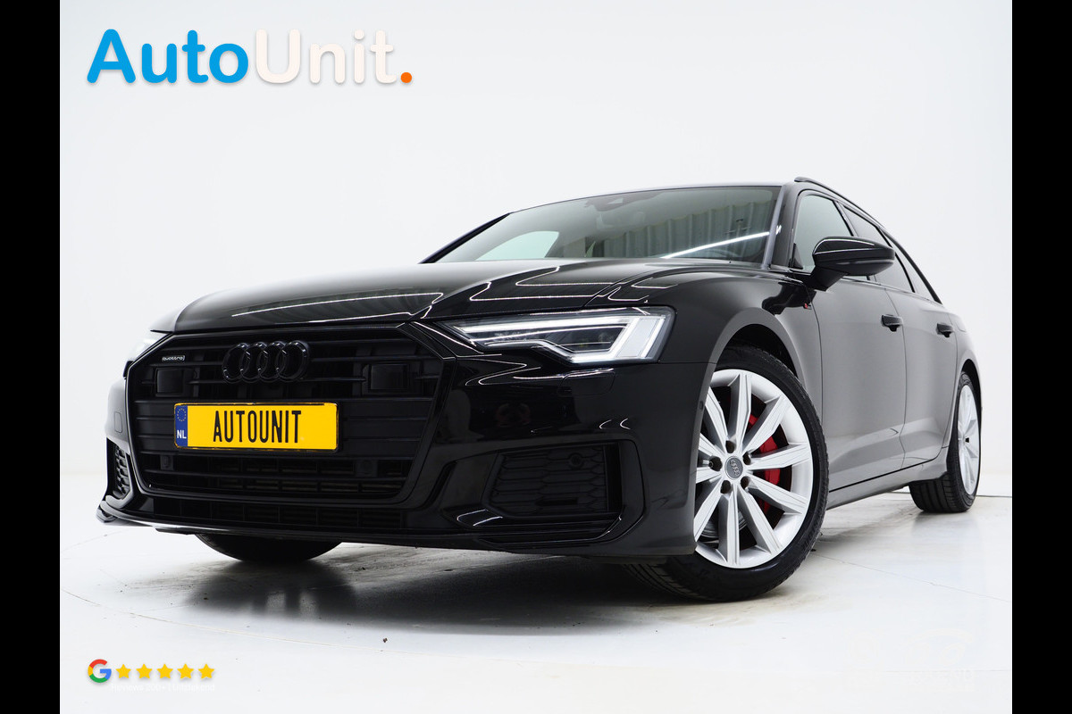 Audi A6 Avant 55 TFSI e quattro Full Black | Trekhaak | Keyless | Adaptive Cruise | Camera | Memory | Stoelverwarming | Carplay