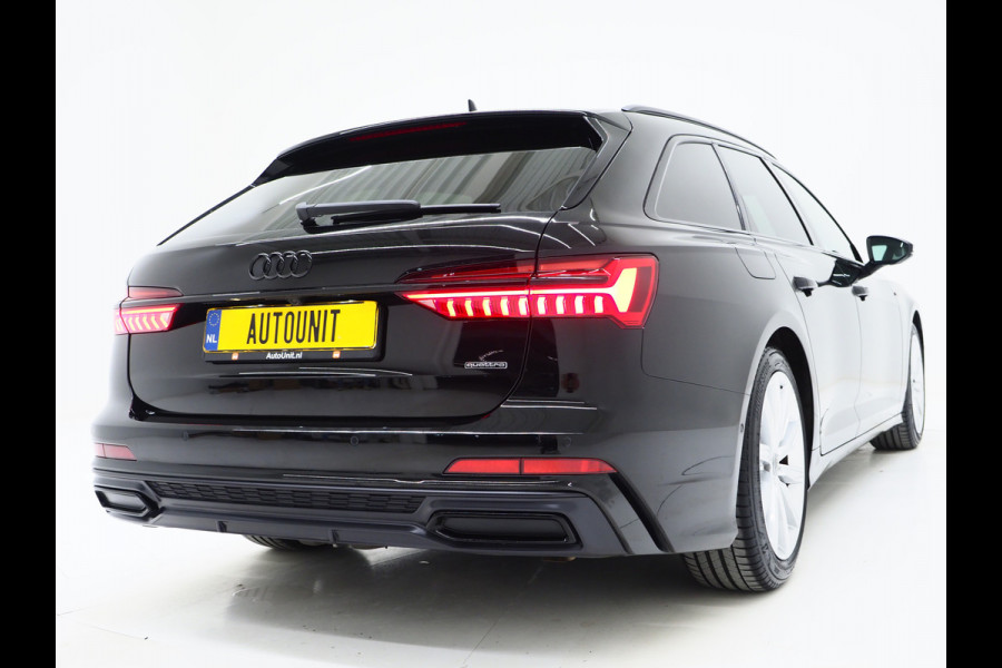 Audi A6 Avant 55 TFSI e quattro Full Black | Trekhaak | Keyless | Adaptive Cruise | Camera | Memory | Stoelverwarming | Carplay