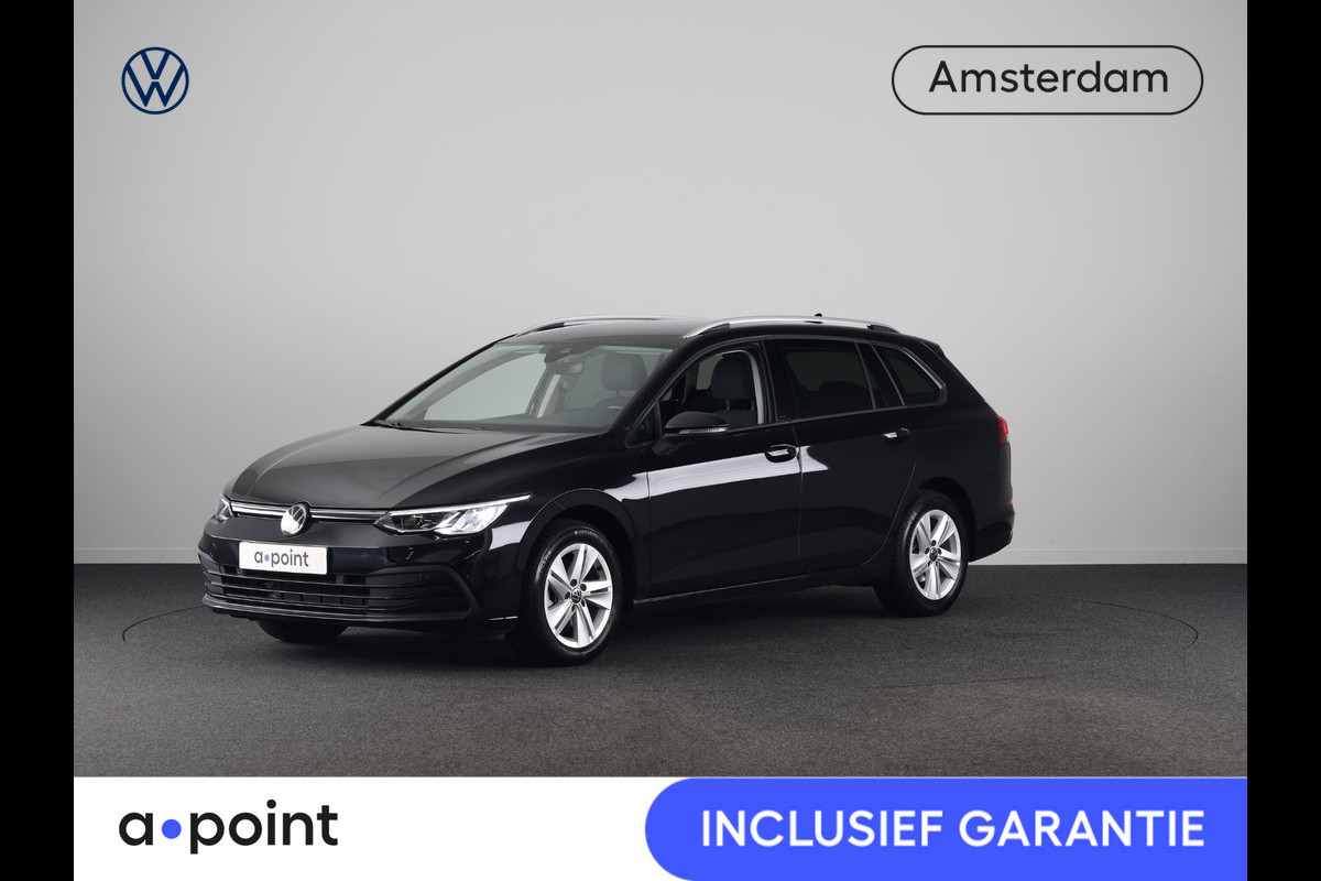 Volkswagen Golf Variant 1.0 eTSI Life | 110 pk Automaat (DSG) | Verlengde garantie | Navigatie | Parkeersensoren | Achteruitrijcamera | LED koplampen |17" All season banden |
