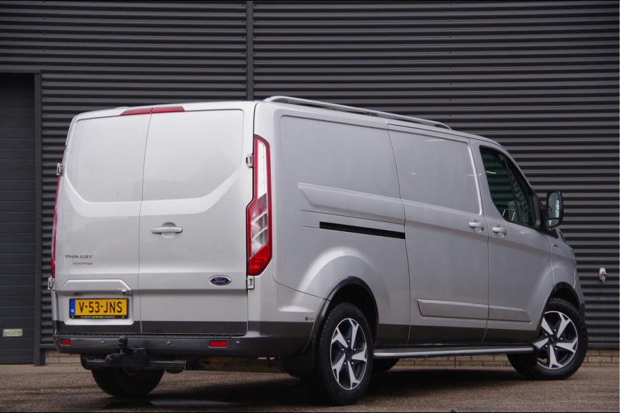 Ford Transit Custom 2.0 TDCI L2 ACTIVE 170PK AUT. TREKHAAK, 17'' LMV, SIDESTEPS, CAMERA, CRUISE, AIRCO, STOELVERWARMING