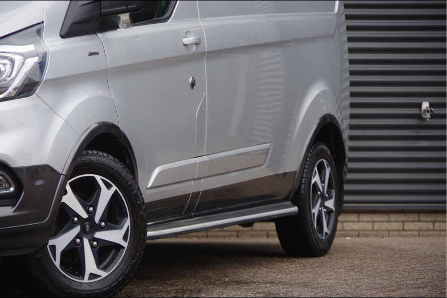 Ford Transit Custom 2.0 TDCI L2 ACTIVE 170PK AUT. TREKHAAK, 17'' LMV, SIDESTEPS, CAMERA, CRUISE, AIRCO, STOELVERWARMING