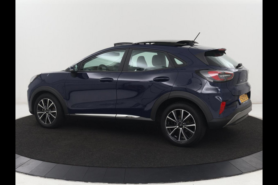 Ford Puma 1.0 EcoBoost Hybrid Titanium | Panoramadak | Stoelverwarming | Adaptive cruise | Camera | Carplay | Full LED | Stuurverwarming | Side Assist | Navigatie | Parkeerhulp | Climate control