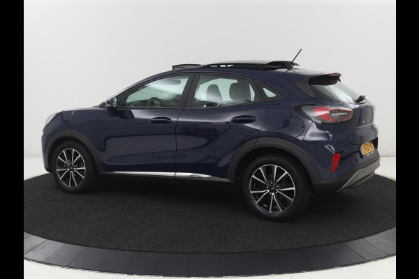 Ford Puma 1.0 EcoBoost Hybrid Titanium | Panoramadak | Stoelverwarming | Adaptive cruise | Camera | Carplay | Full LED | Stuurverwarming | Side Assist | Navigatie | Parkeerhulp | Climate control