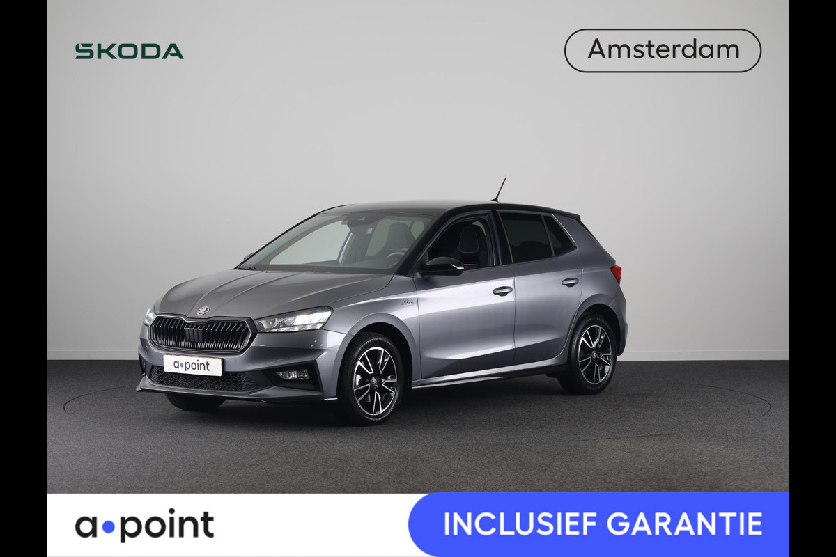 Škoda Fabia 1.0 TSI Monte Carlo 115 PK DSG | Verlengde garantie | Navigatie via app | Stoelverwarming | Adaptieve cruise control | Side assist |
