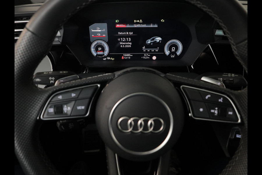 Audi A3 Sportback 40 TFSI e S edition 204 pk S-tronic | Verlengde garantie | Navigatie | Parkeersensoren (Park assist) | Achteruitrijcamera | Stoelverwarming | S-Line |