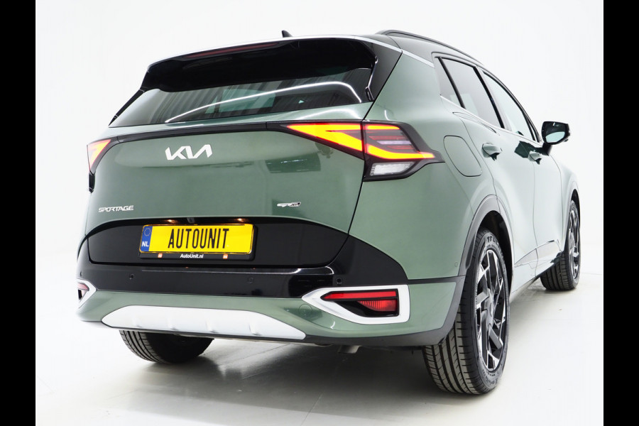 Kia Sportage 1.6 T-GDi Plug-in Hybrid AWD GT-Line | Panoramadak | Sportstoelen | Leder | 360 | Keyless | Adaptive Cruise | Sfeerlicht | Carplay