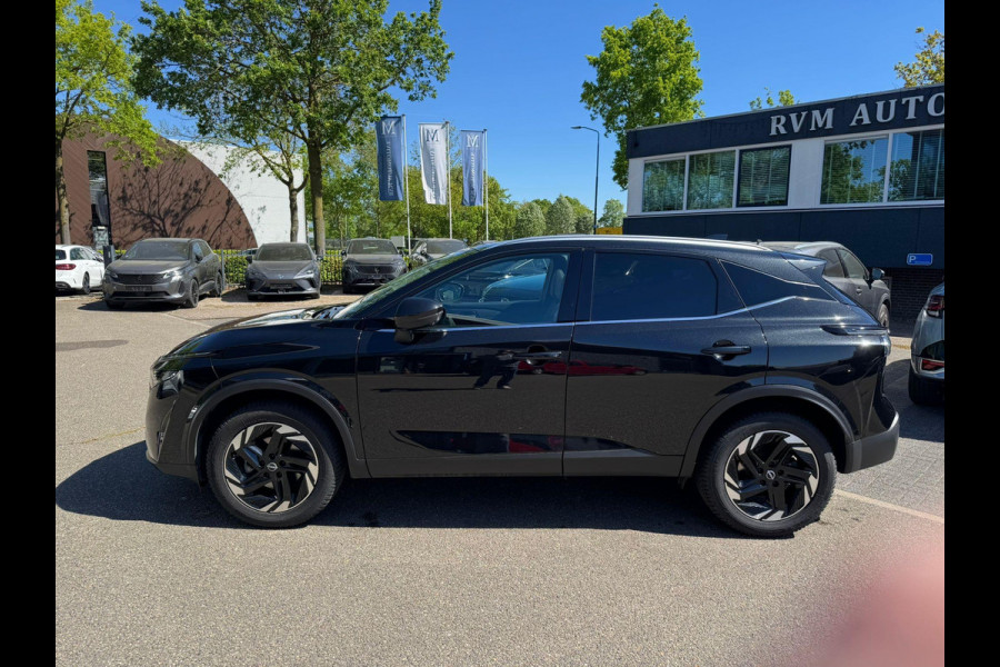 Nissan QASHQAI 1.3 MHEV Xtronic N-Connecta HEAD-UP DISPLAY| ELEKTRISCHE ACHTERKLEP| PANORAMADAK| STOEL + STUURVERWARMING| VOORRUITVERWARMING | 360 CAMERA| ADAPTIVE CRUISE CONTROL| DODE HOEK SENSOR