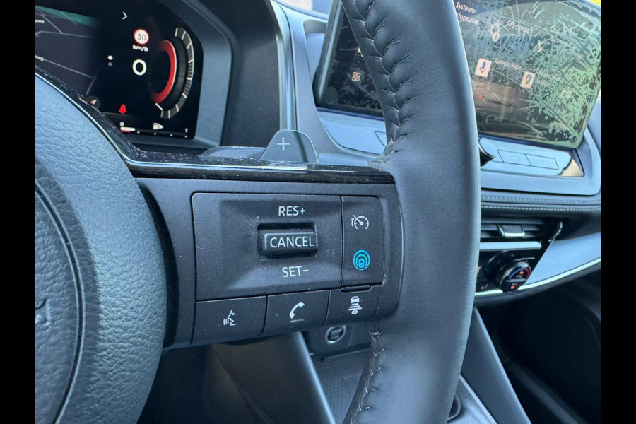 Nissan QASHQAI 1.3 MHEV Xtronic N-Connecta HEAD-UP DISPLAY| ELEKTRISCHE ACHTERKLEP| PANORAMADAK| STOEL + STUURVERWARMING| VOORRUITVERWARMING | 360 CAMERA| ADAPTIVE CRUISE CONTROL| DODE HOEK SENSOR