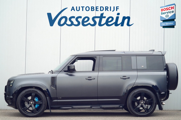 Land Rover Defender 110 5.0 P525 110 V8 / Pano / Trekhaak / Head-Up / Meridian Audio / 360 Camera / Compleet!