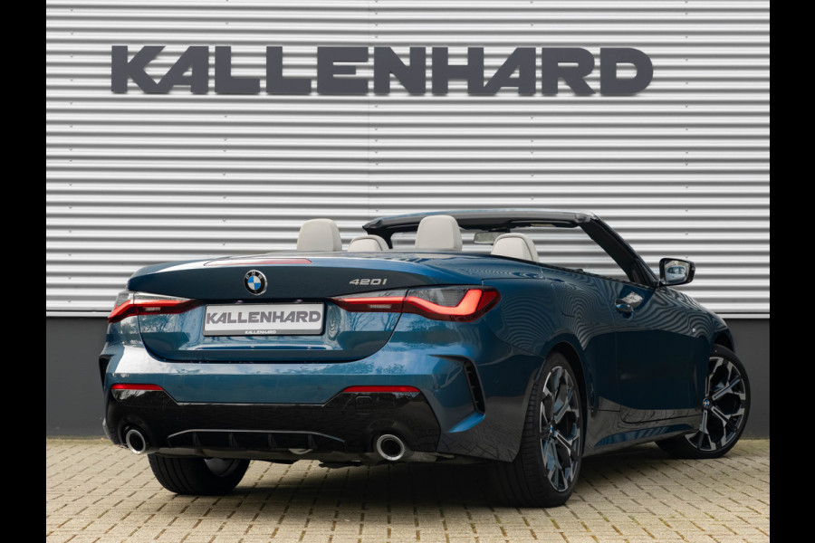 BMW 4 Serie Cabrio 420i M-Sport - Trekhaak - Harman Kardon - Air Collar - ACC - Stuurwiel Verwarmd